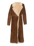 Nour Hammour Joni faux fur coat - Brown