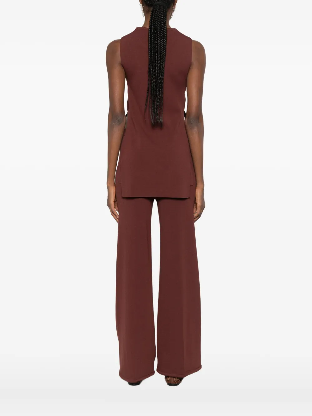 Simon Miller Canoga gebreide spencer Bruin