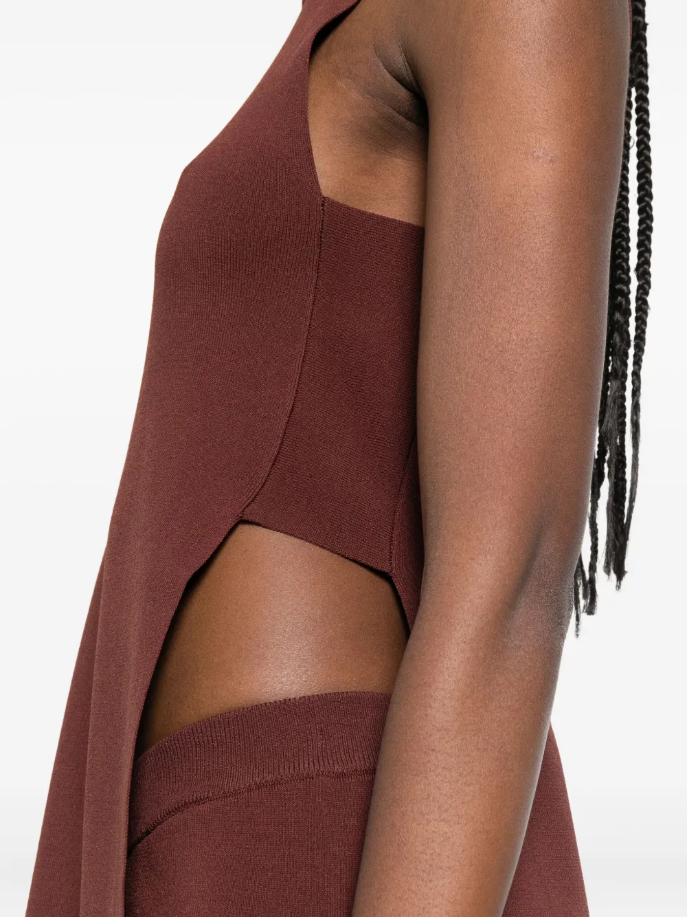 Simon Miller Canoga gebreide spencer Bruin