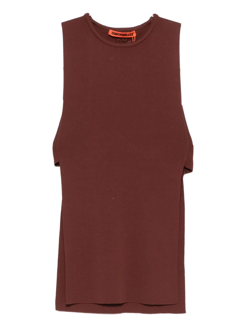 Simon Miller Canoga Knitted Vest In Animal Print