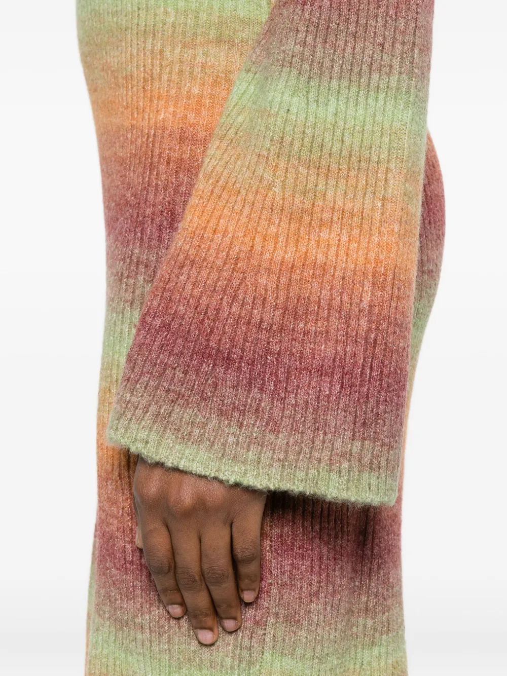 Simon Miller Axon Striped Midi Dress In Multi