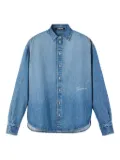 Jacquemus button-up denim shirt - Blue