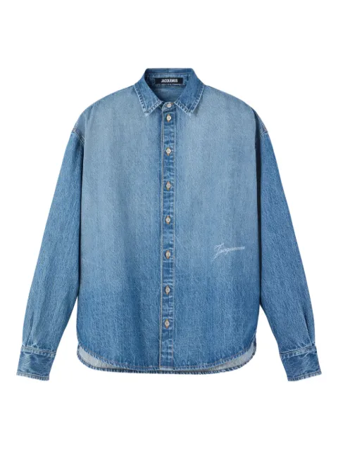 Jacquemus camisa de mezclilla con botones