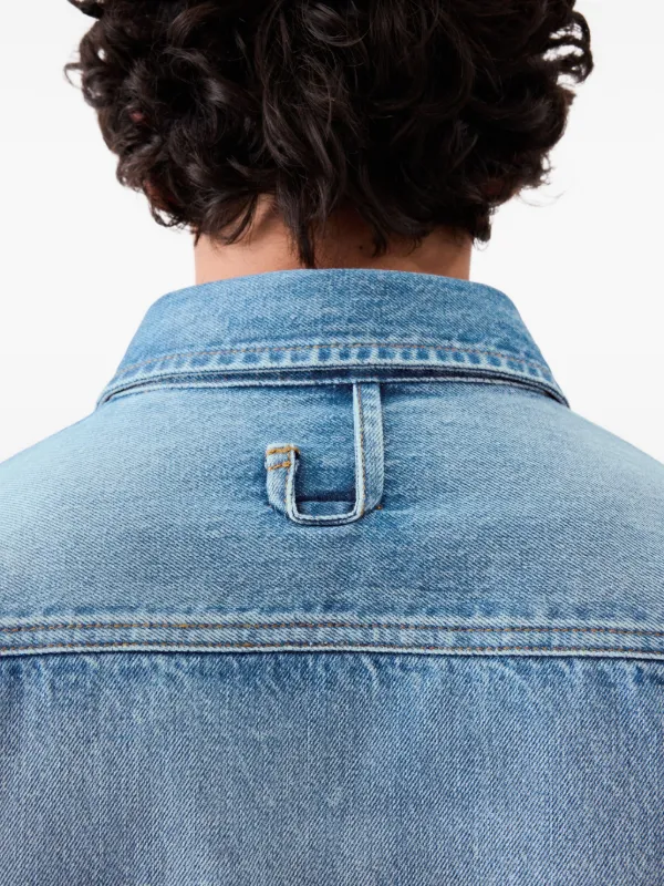 Jacquemus button-up Denim Shirt | Blue | FARFETCH