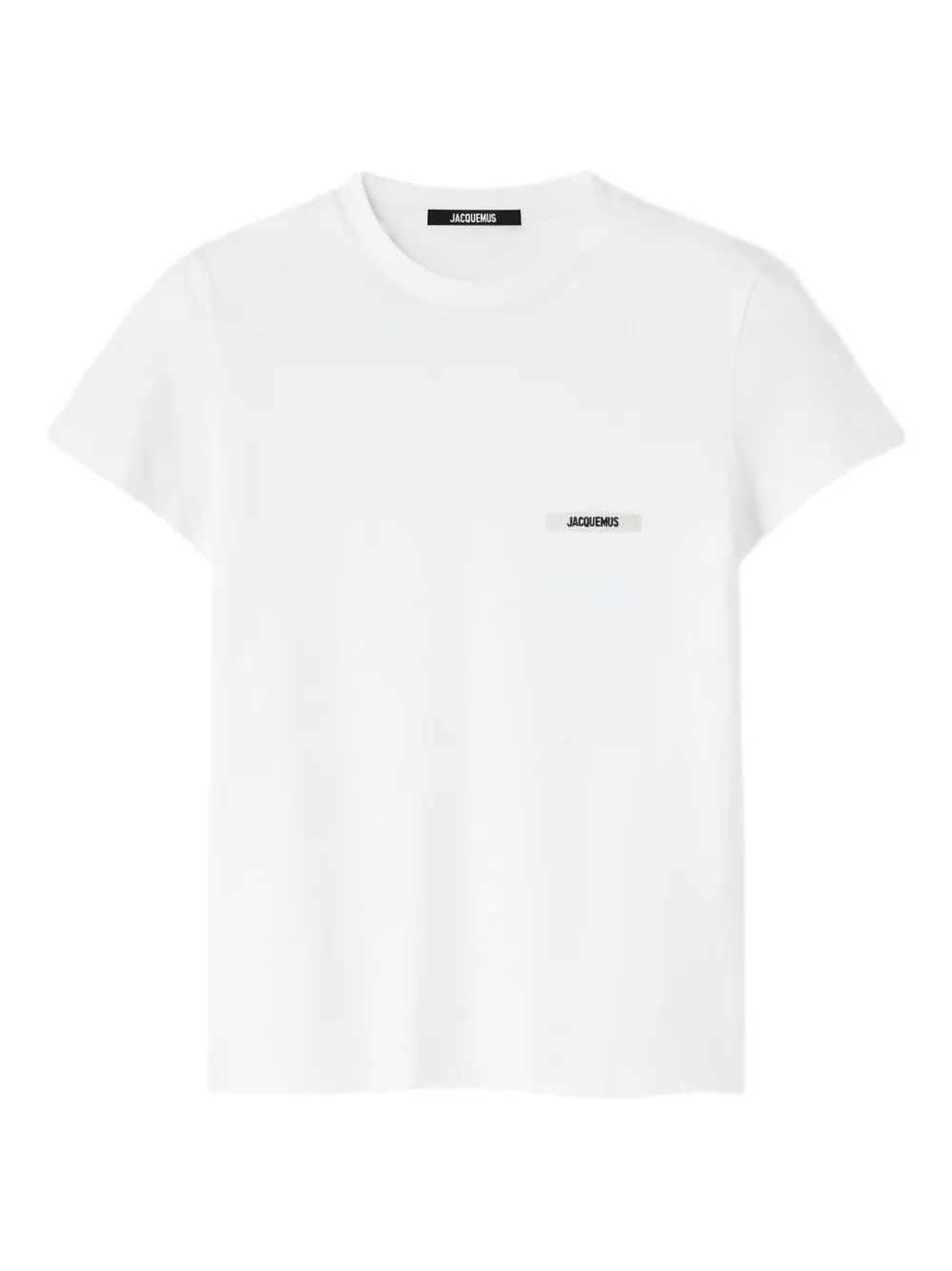 Jacquemus T-shirt met logopatch Wit