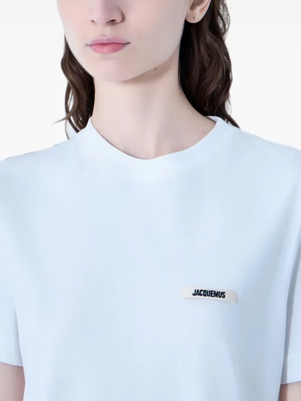 Jacquemus The Gros Grain short-sleeve T-shirt | White | FARFETCH