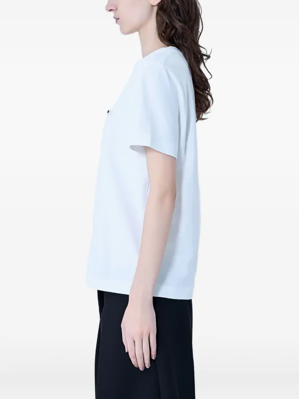 Jacquemus The Gros Grain short-sleeve T-shirt | White | FARFETCH