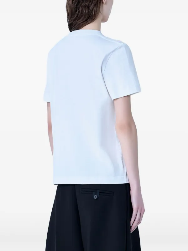 Jacquemus The Gros Grain short-sleeve T-shirt | White | FARFETCH