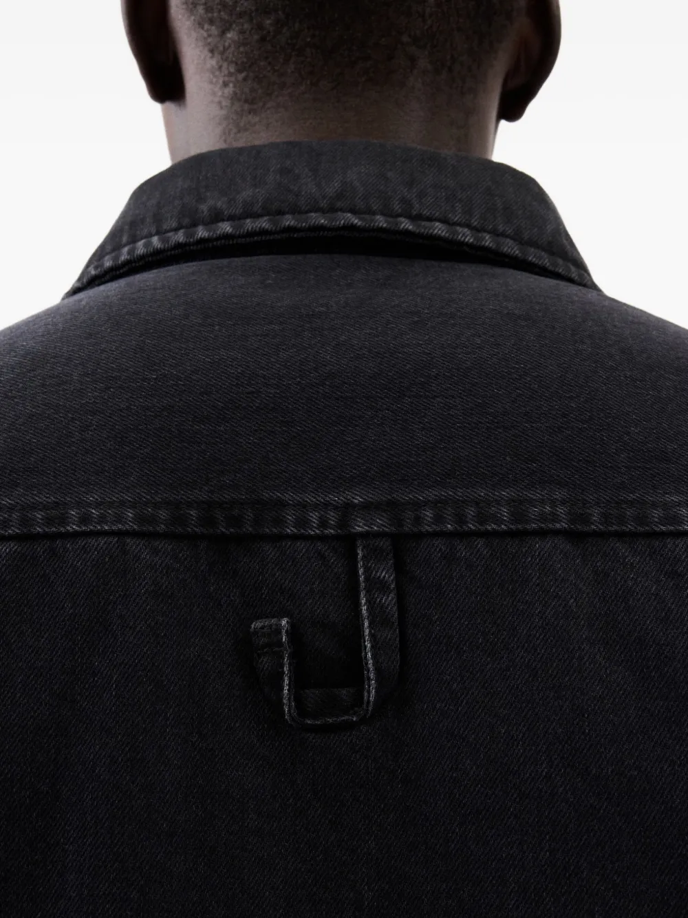 Jacquemus Denim overhemd Zwart