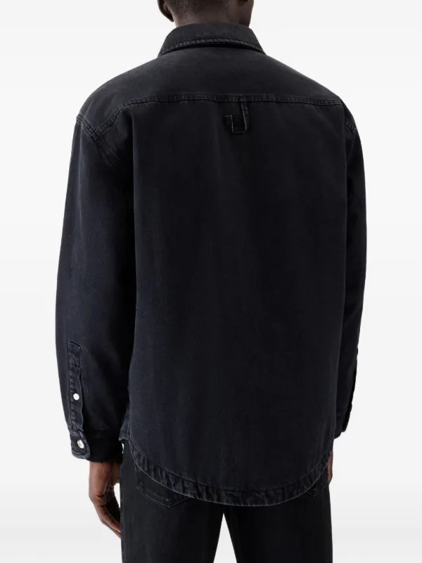 Jacquemus Denim button-up Shirt | Black | FARFETCH ID