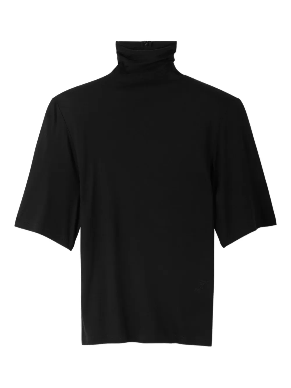 Jacquemus turtleneck short-sleeve top | Black | Image 1