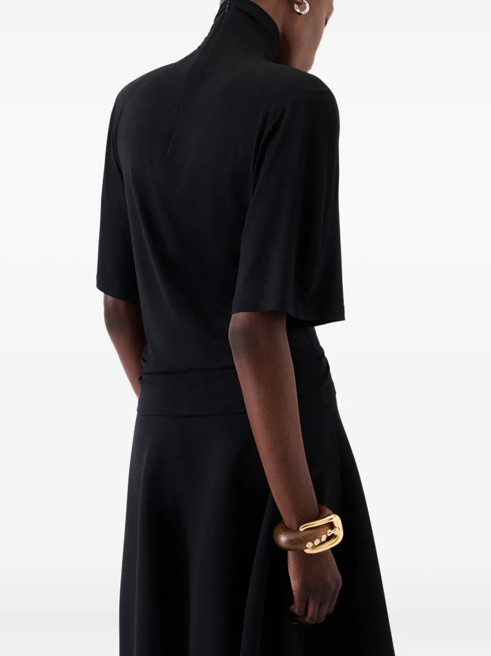Jacquemus Top met col Zwart