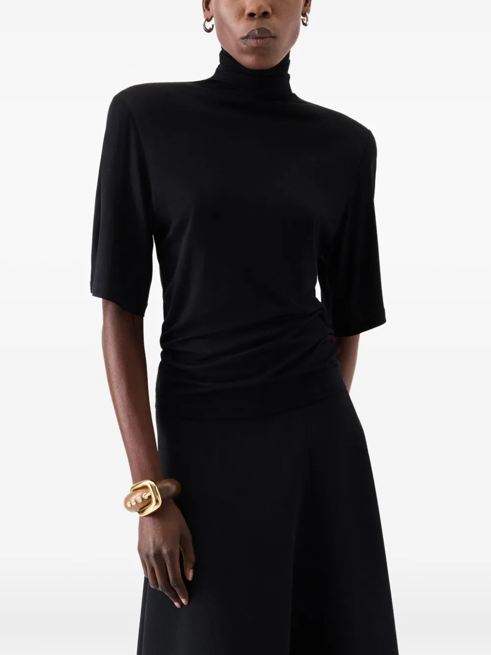 Jacquemus Top met col Zwart
