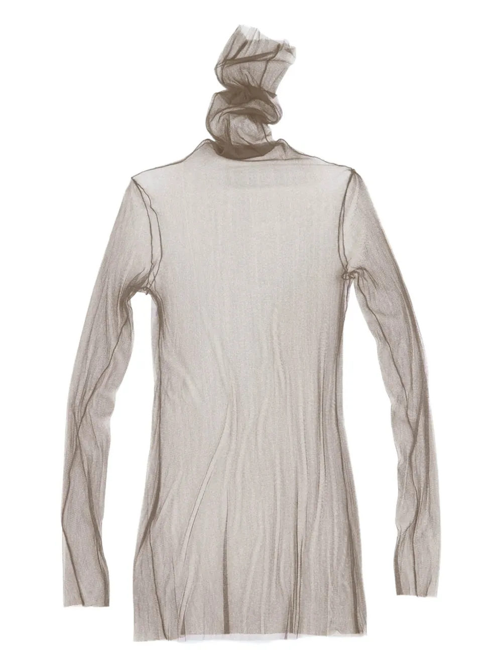 Cortana long-sleeve roll-neck top - Verde