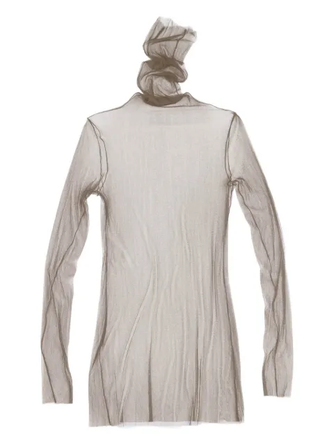 Cortana long-sleeve roll-neck top