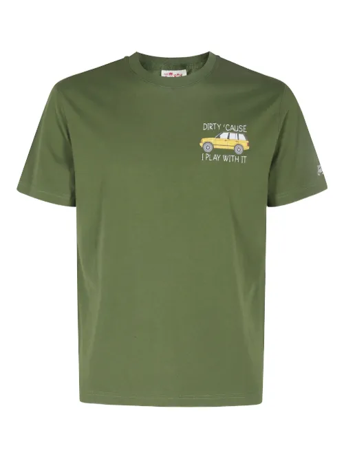 T-shirt à slogan imprimé - MC2 Saint Barth - Modalova