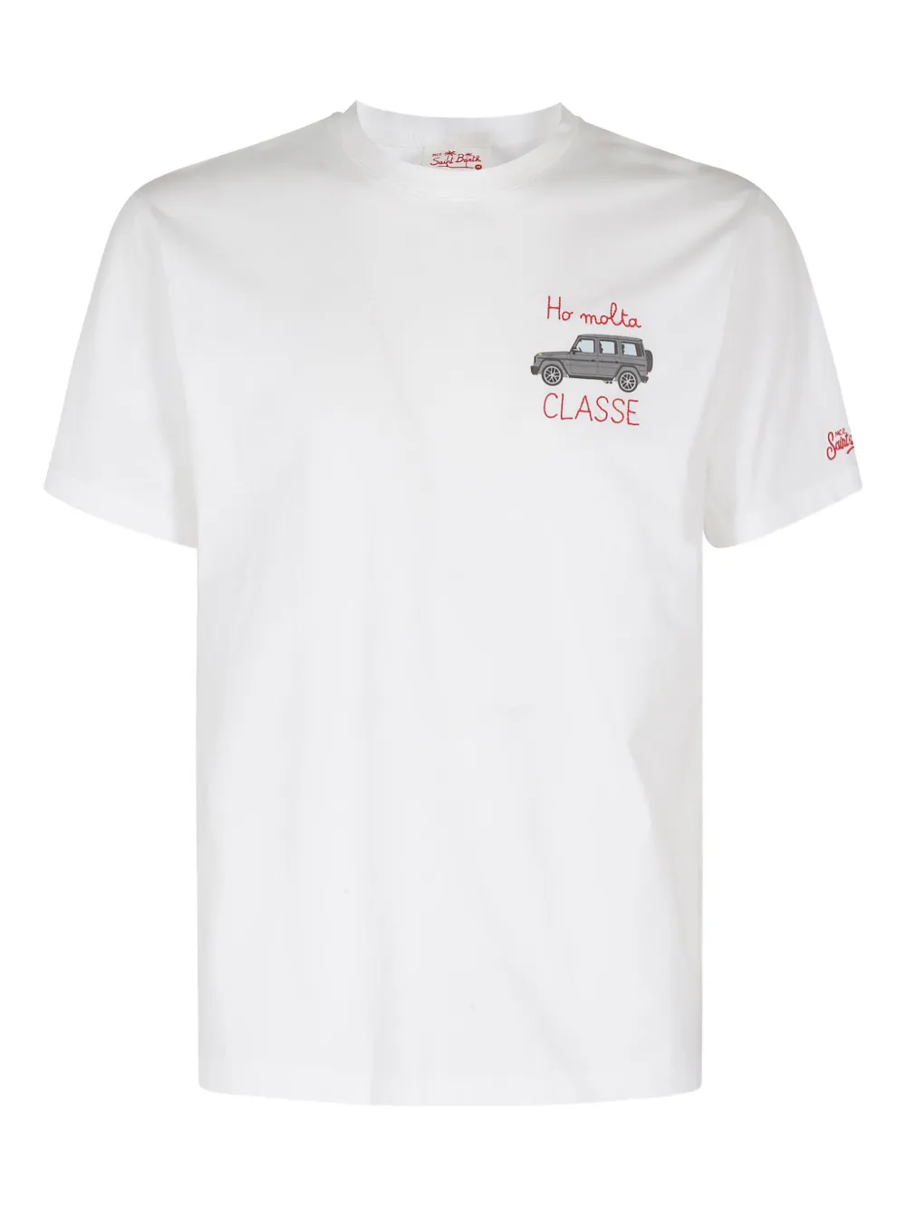 MC2 Saint Barth Classy Man Tシャツ - ホワイト MC2 Saint Barth Classy Man Tシャツ - ホワイト