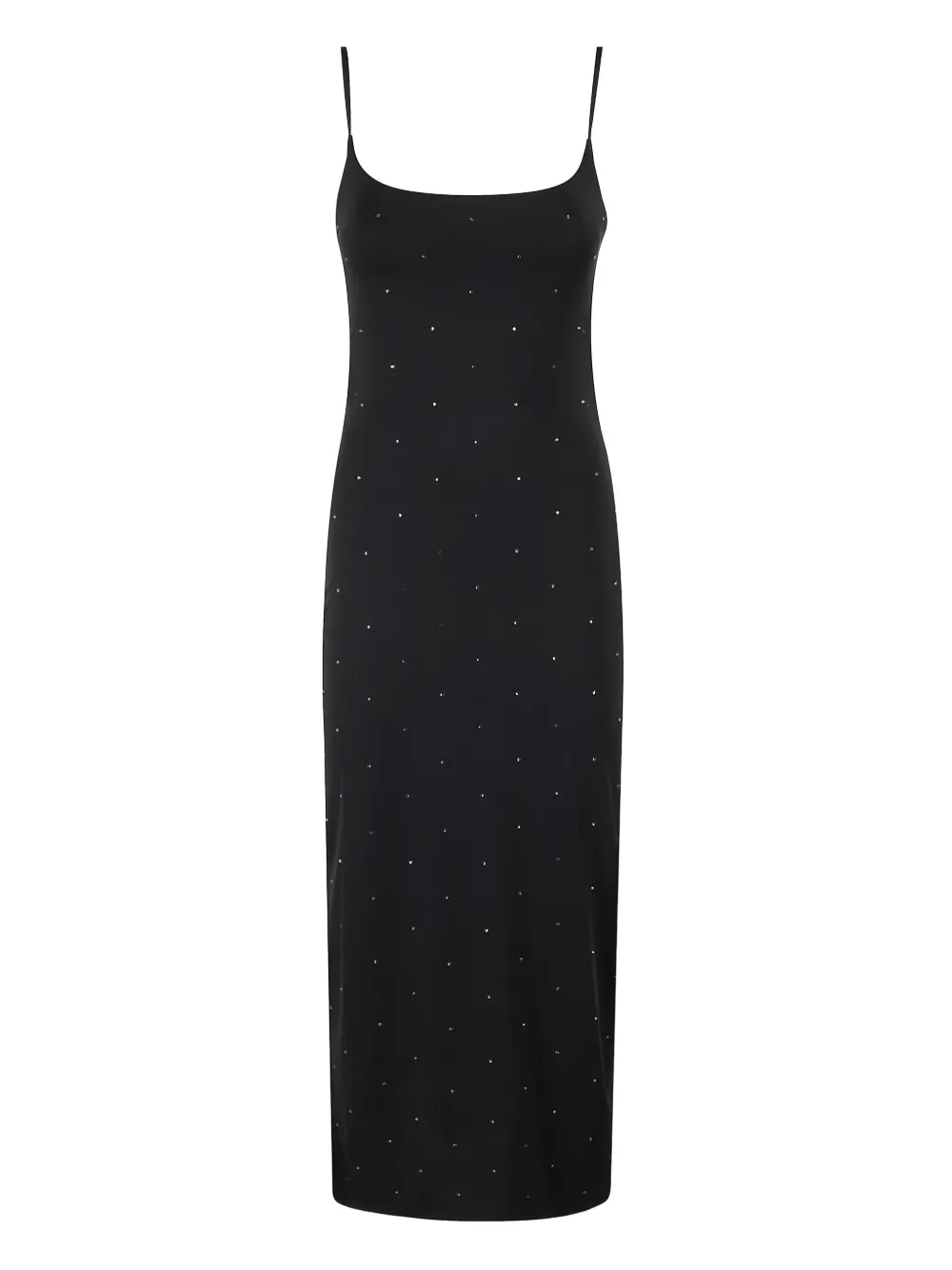 MC2 Saint Barth Evy midi-jurk Zwart