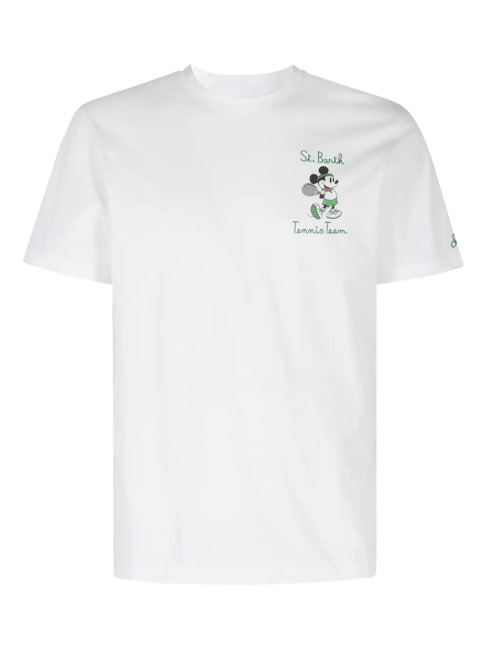 MC2 Saint Barth x Disney ミッキー テニス Tシャツ - ホワイト MC2 Saint Barth x Disney ミッキー テニス Tシャツ - ホワイト