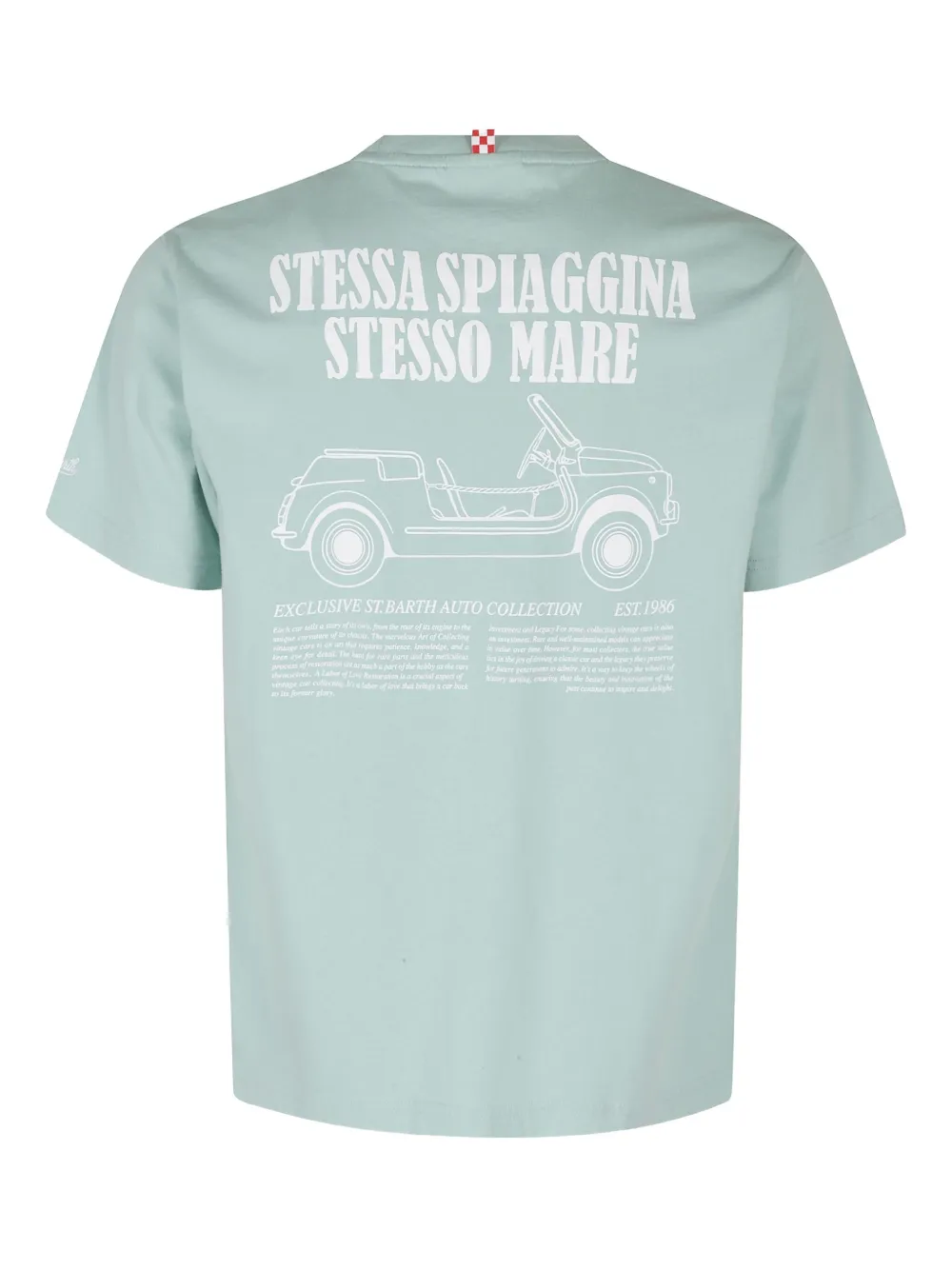 MC2 Saint Barth text-print T-shirt - Groen
