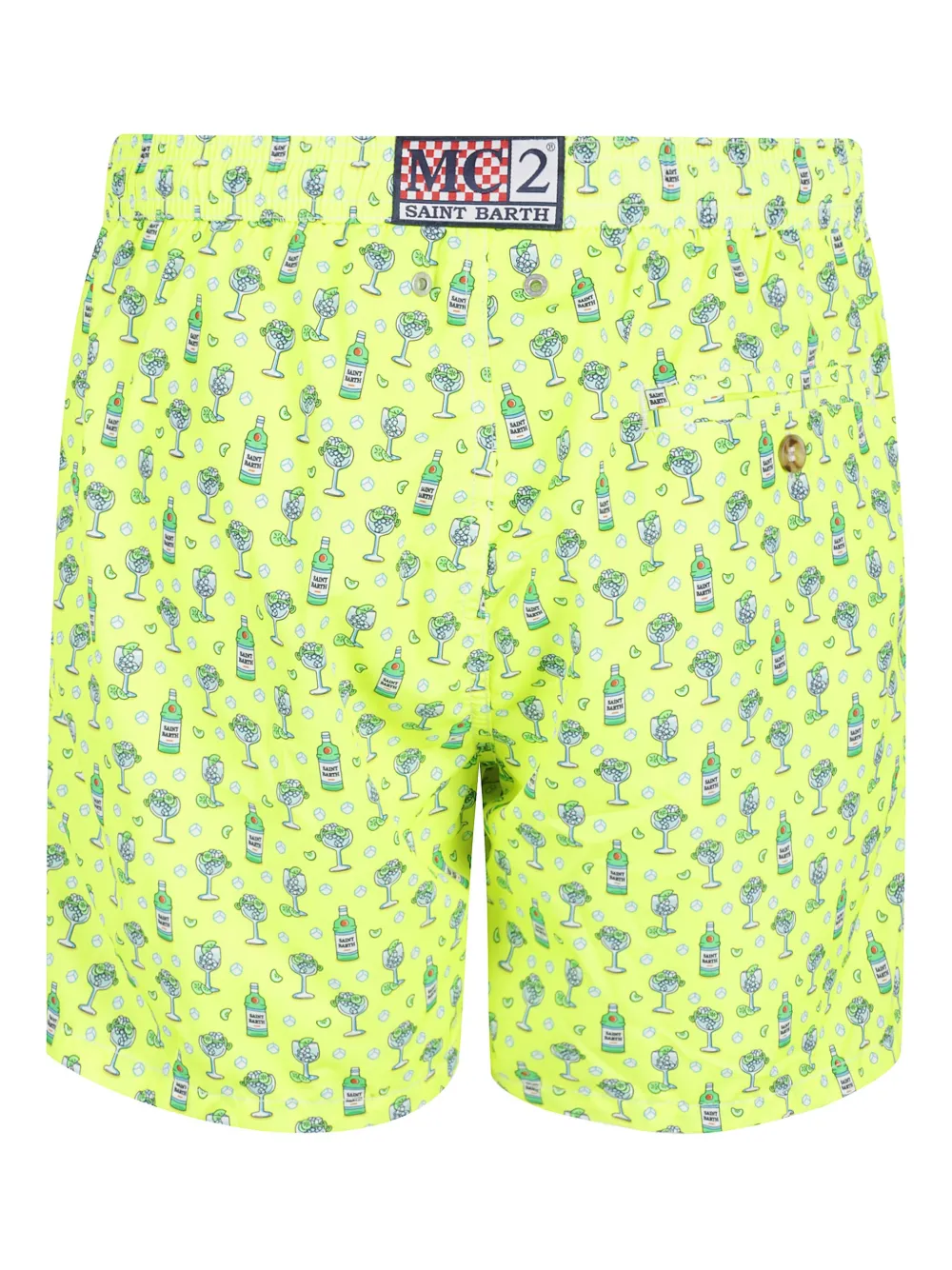 MC2 Saint Barth Lighting swim shorts Geel