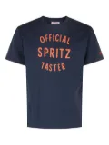 MC2 Saint Barth slogan-print T-shirt - Blue