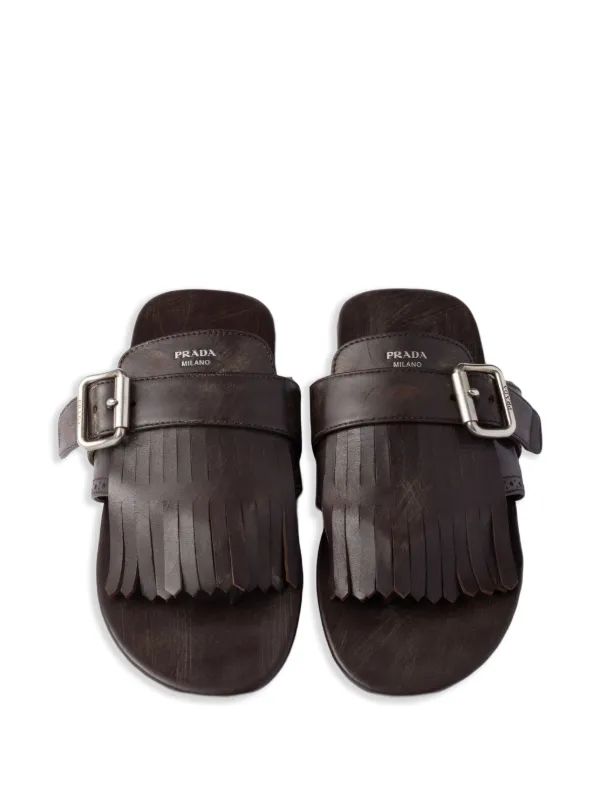 フラットシューズ PRADA 'Shuffle' sabots Prada 