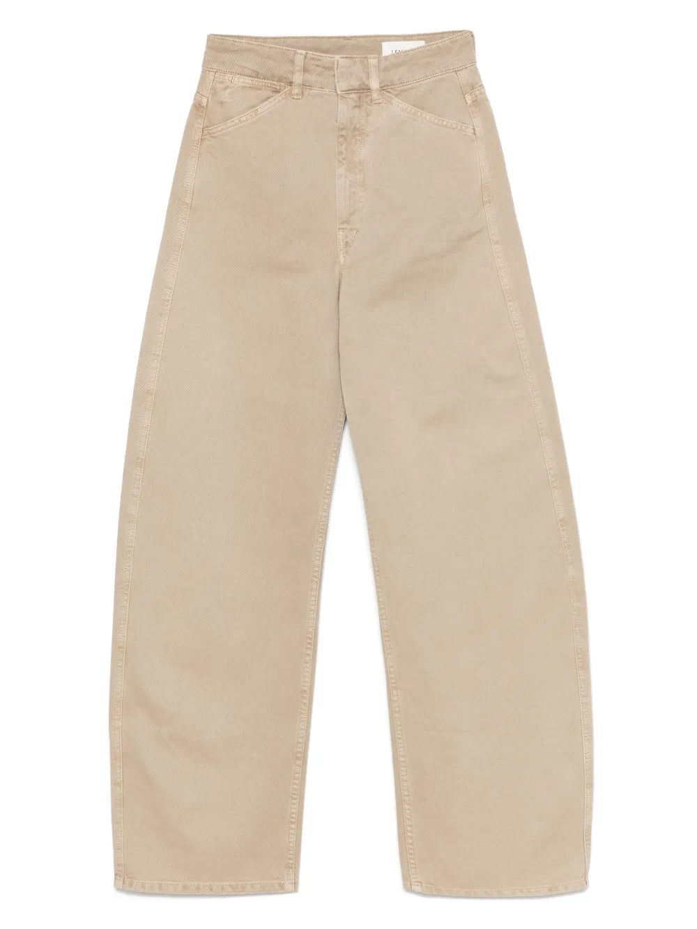 LEMAIRE high-rise curved jeans - ブラウン LEMAIRE high-rise curved jeans - ブラウン