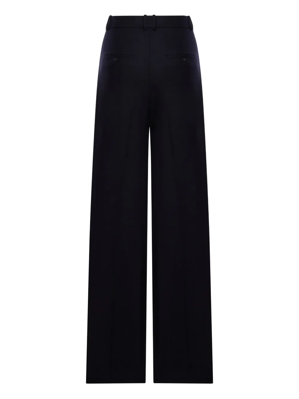 Saint Laurent Pantalon met wijde pijpen - Blauw