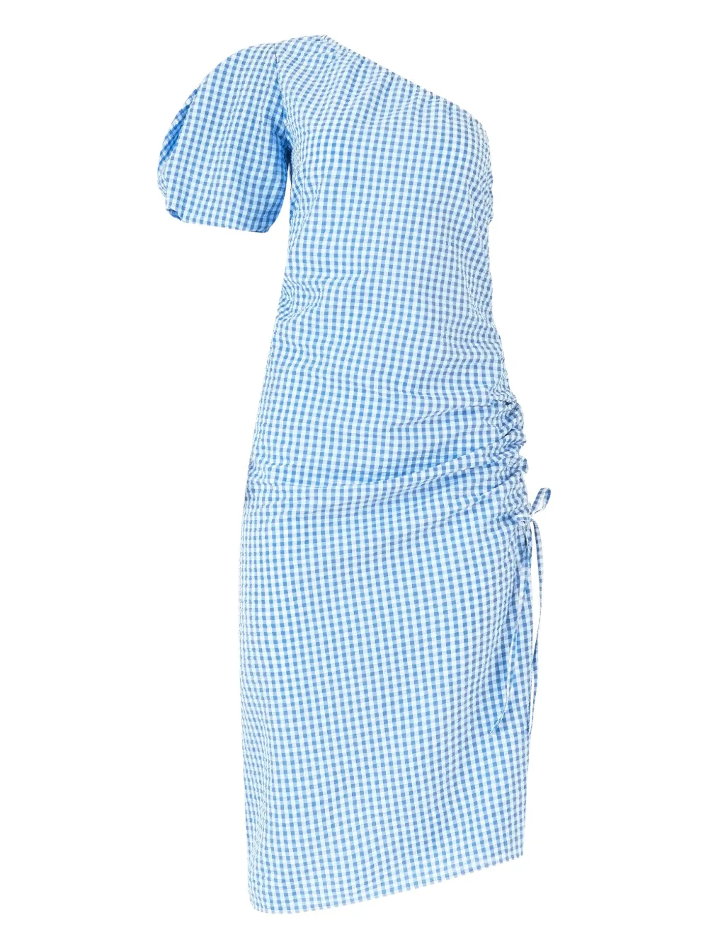 Rosie Assoulin One-shoulder Midi Dress