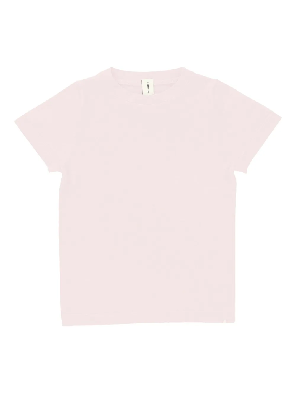 Extreme cashmere T-shirt met ronde hals Roze