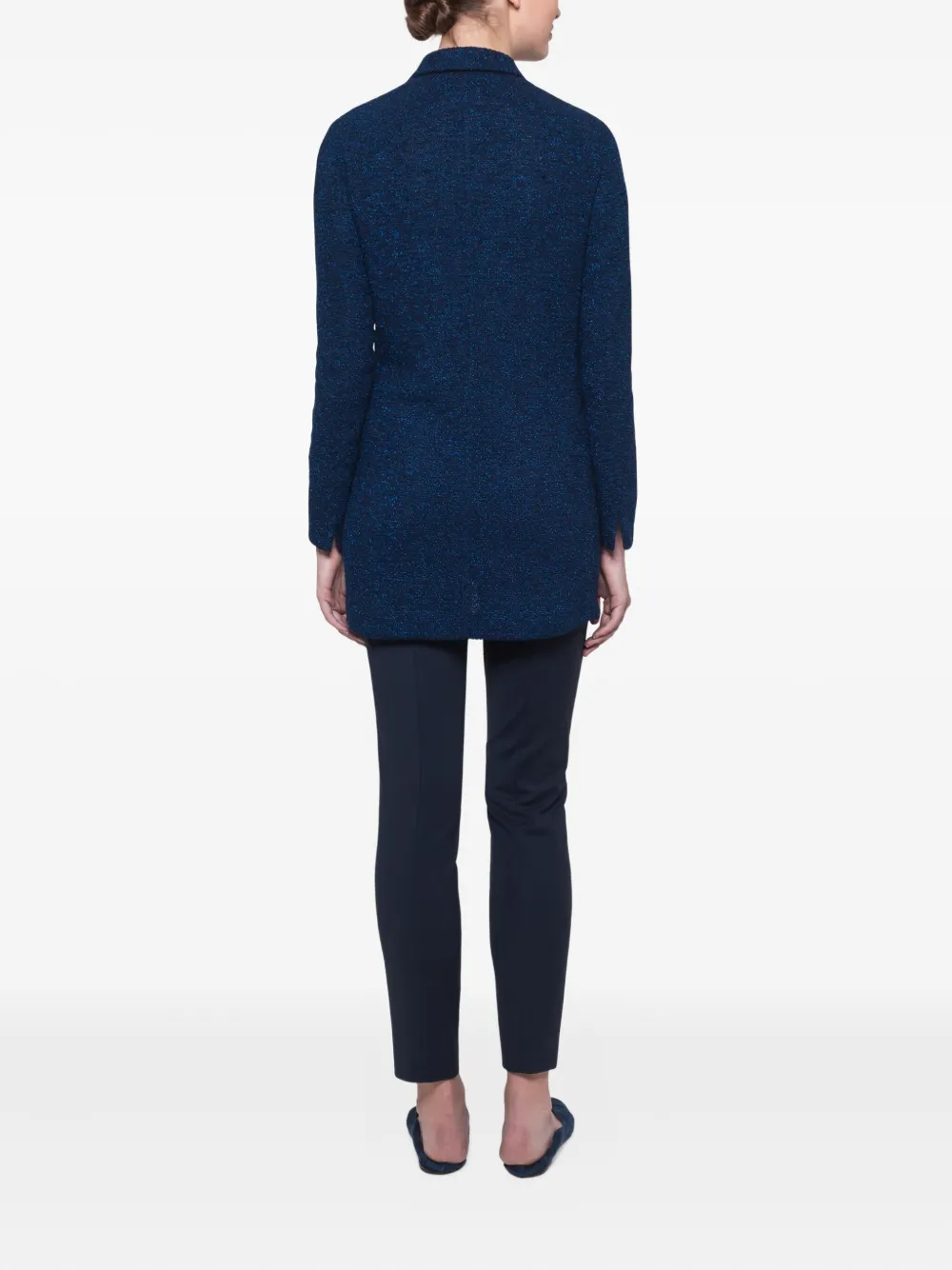 Akris Plooibroek Blauw