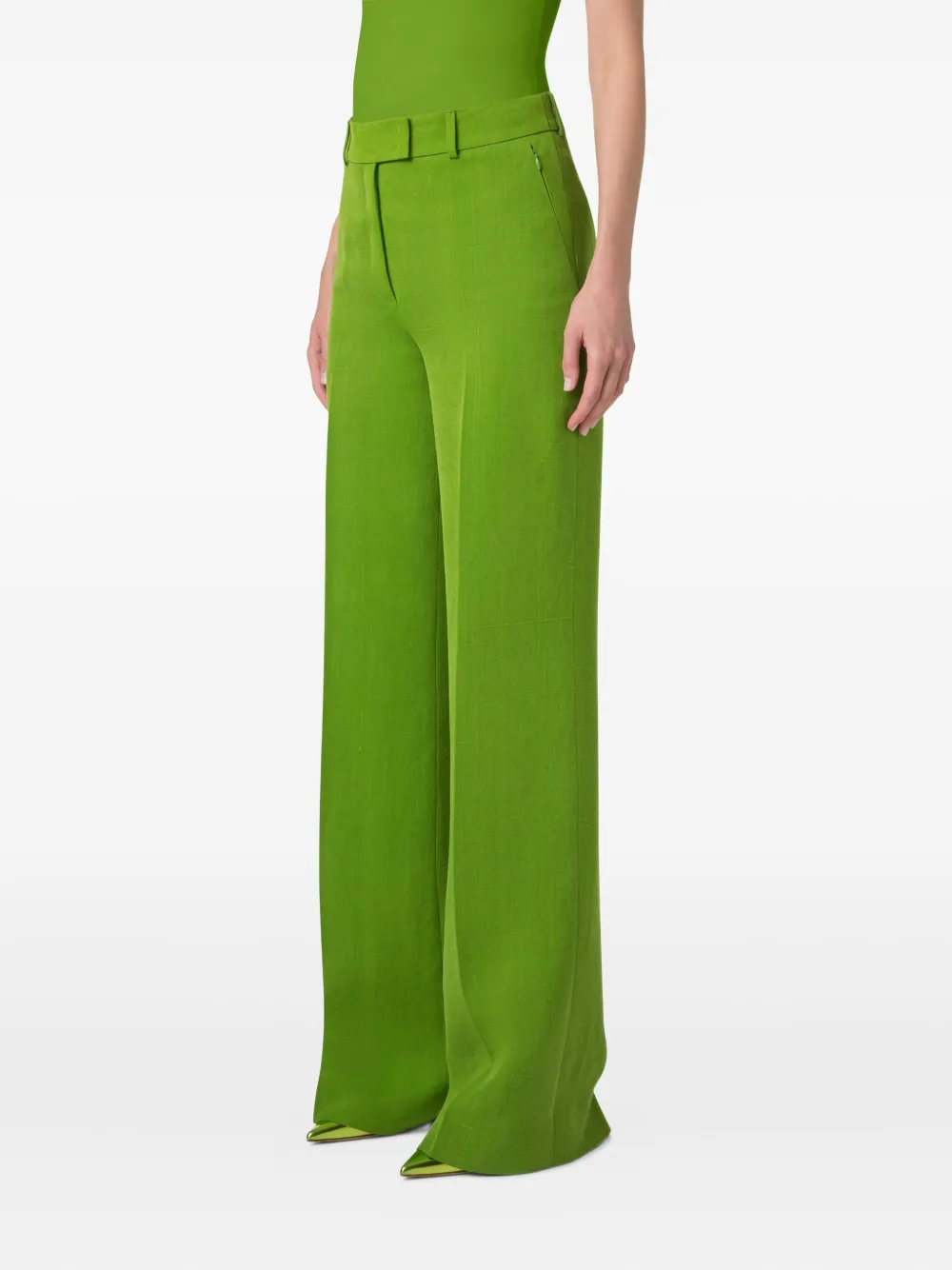 Shop Akris Pressed -crease Trousers