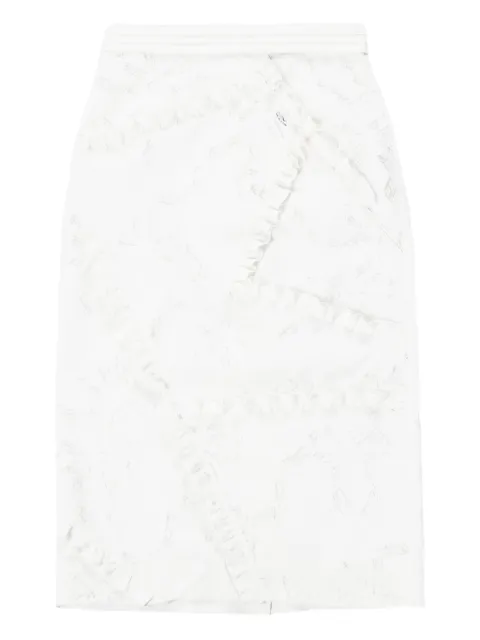 SHUSHU/TONG cut-out skirt
