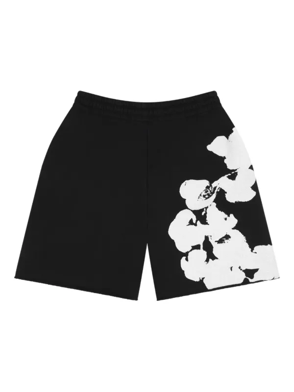 DENIM TEARS 黒デニムショートパンツ L DENIM TEARS 黒デニムショートパンツ L