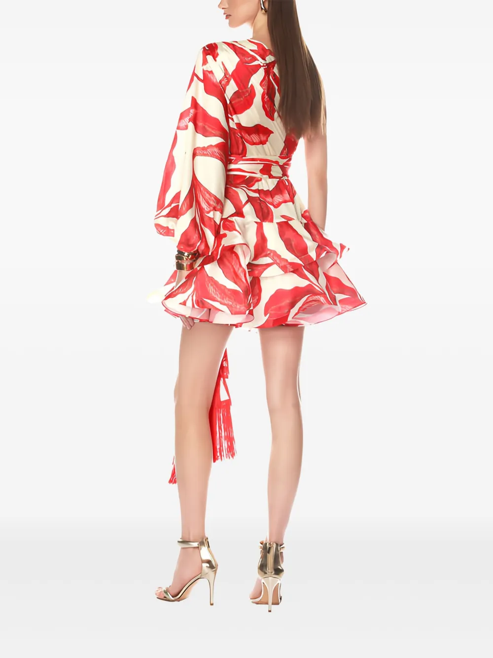 Bronx And Banco Bedouin Mini Dress In Red