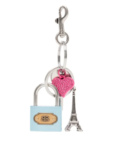 Balenciaga padlock keyring