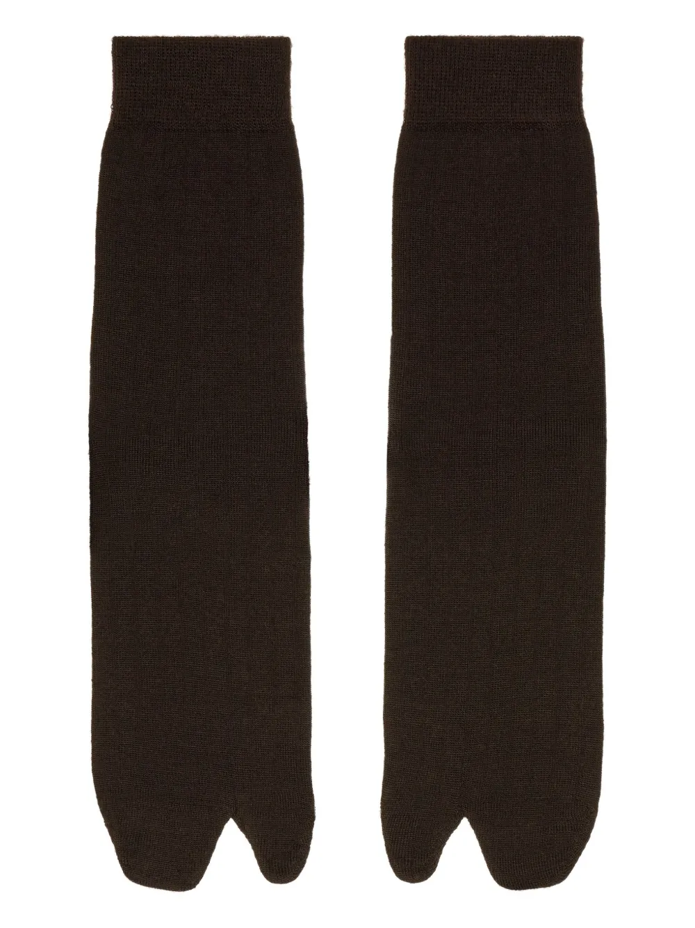 Maison Margiela Tabi sokken Bruin