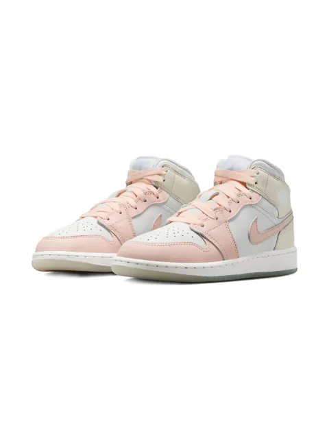 Jordan Kids Jordan 1 Mid "Guava Ice" Sneakers