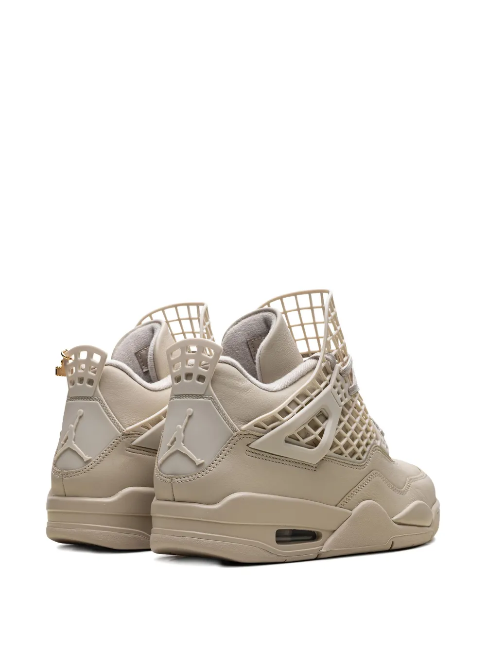 Jordan 4 Retro "Rattan Metallic Gold" sneakers Brown