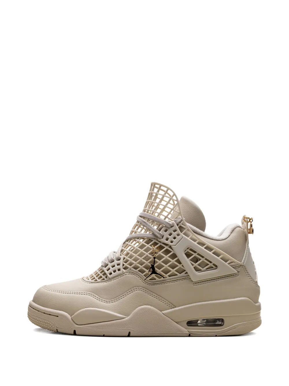 Jordan 4 Retro "Rattan Metallic Gold" sneakers Brown