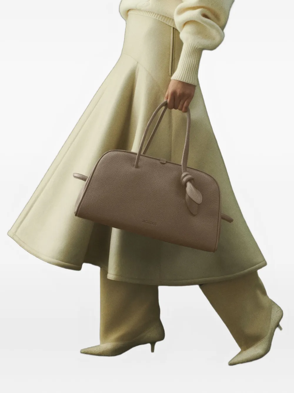 Jacquemus Le Turismo Tote Bag In Neutral