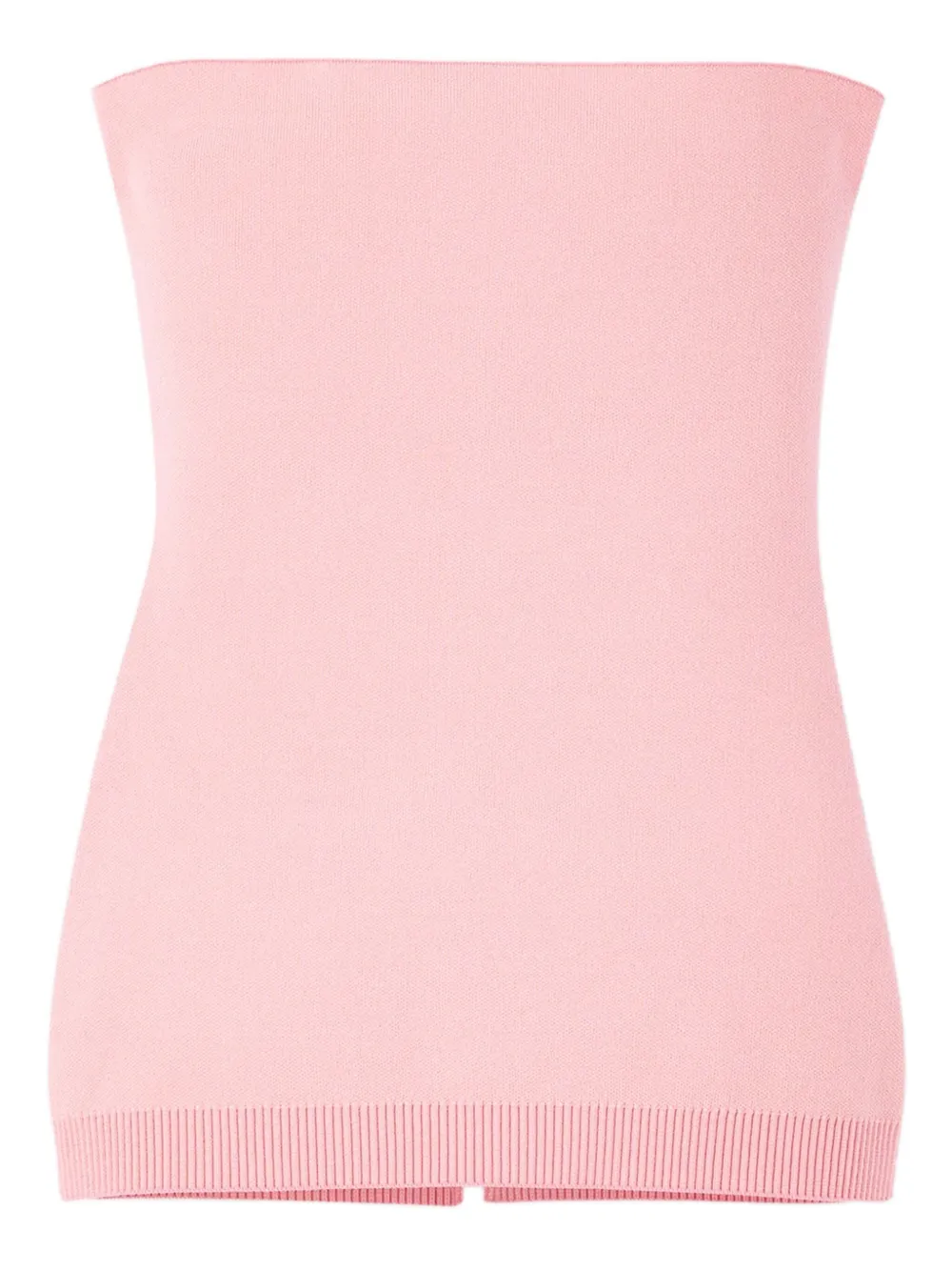 Jacquemus Strapless Top In Pink