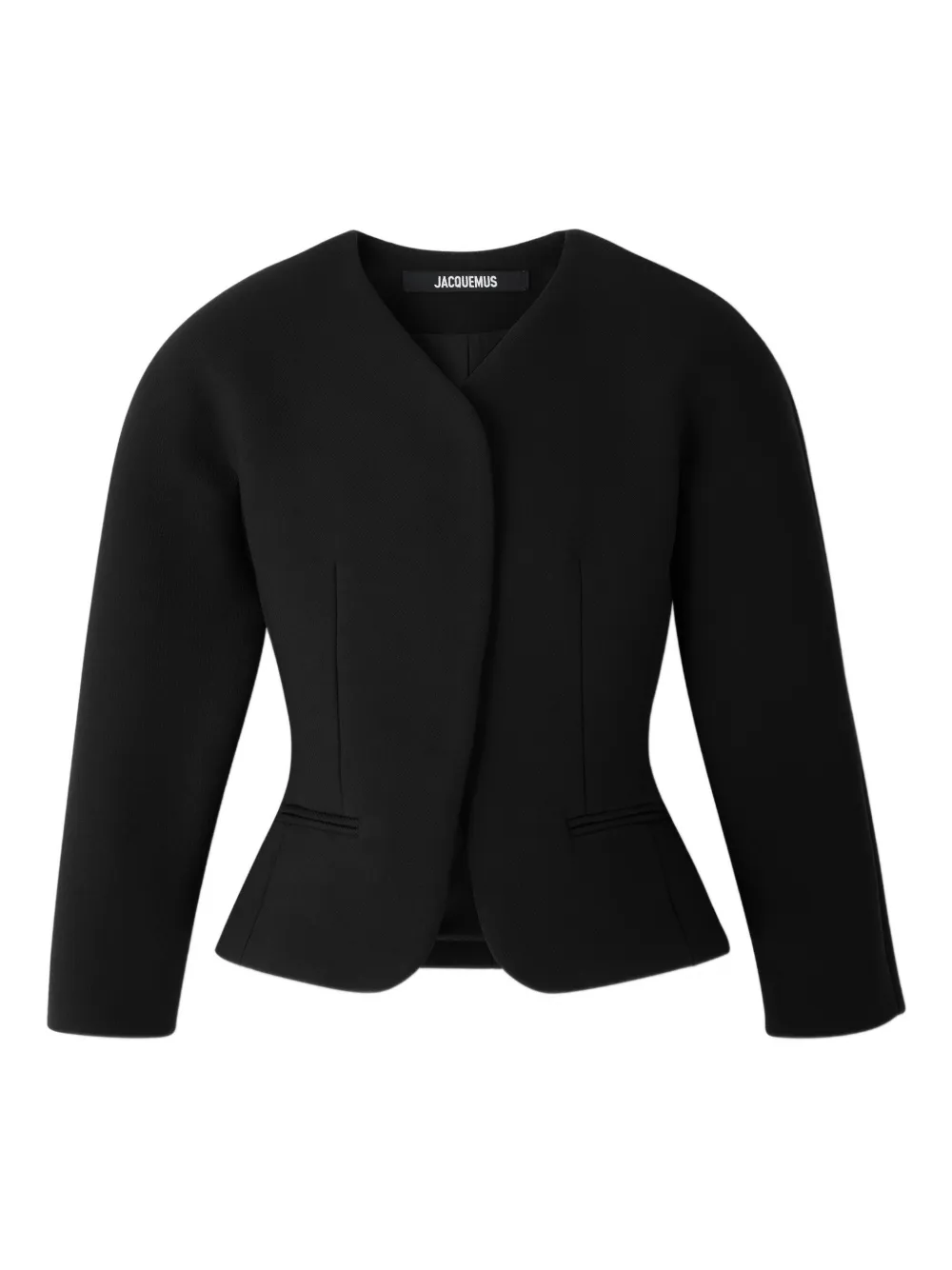 Jacquemus La Veste Ovalo jack Zwart