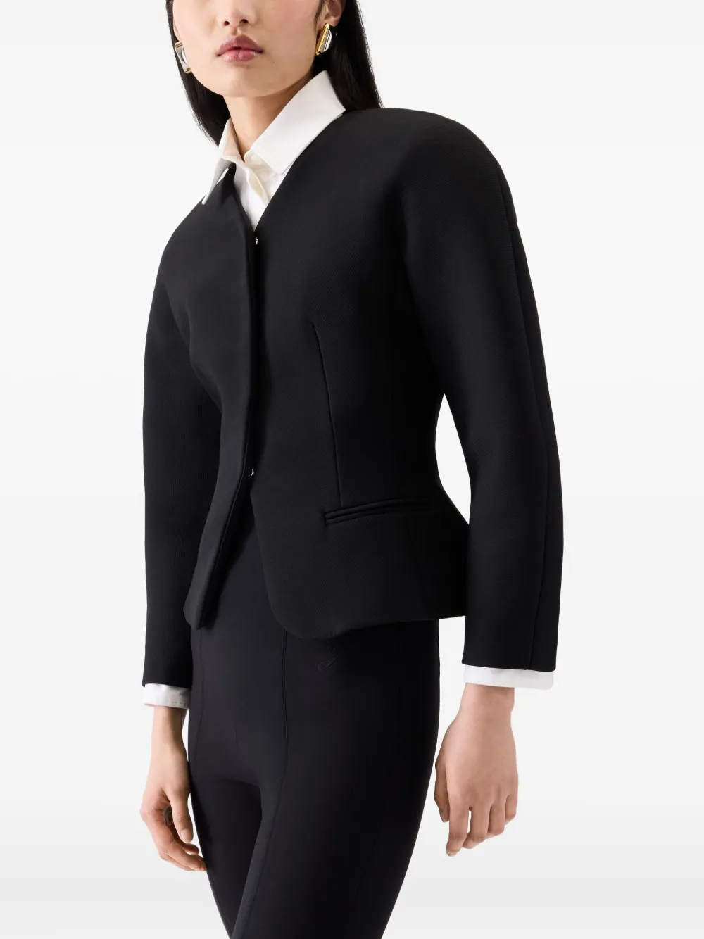 Jacquemus La Veste Ovalo jack Zwart