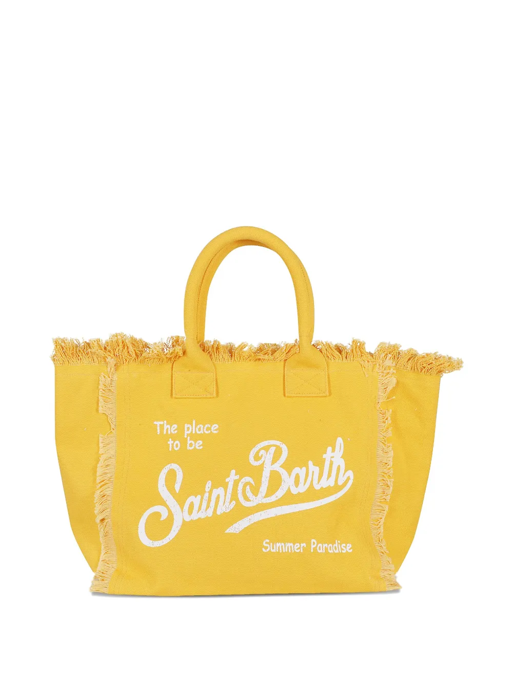MC2 Saint Barth Vanity tote bag - Geel