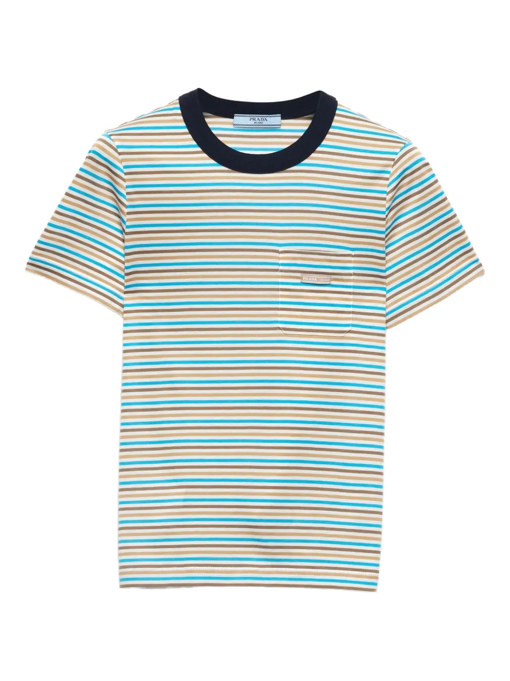Prada striped T-shirt | Blue | Image 1