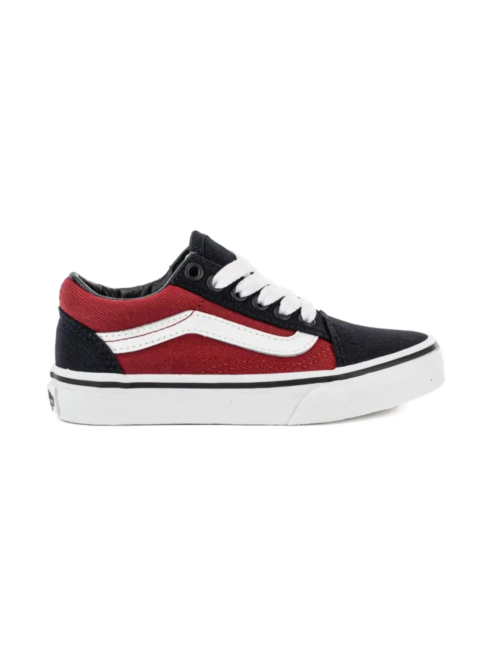 Vans Kids Old Skool "Twill Red" sneakers Blue