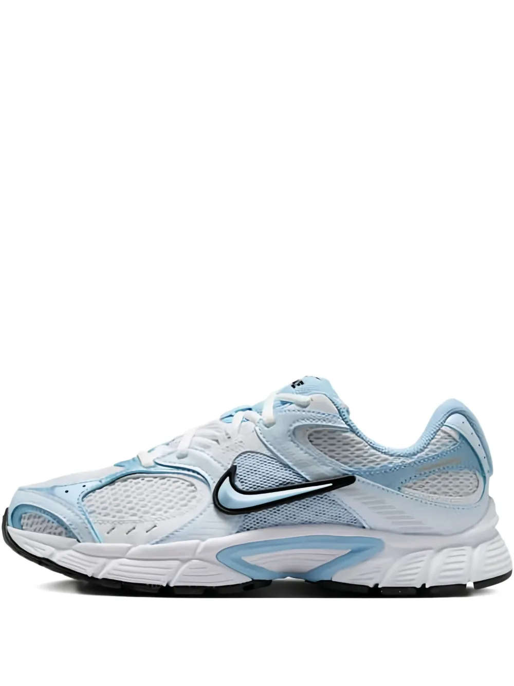 Nike mesh panel trainers Blauw