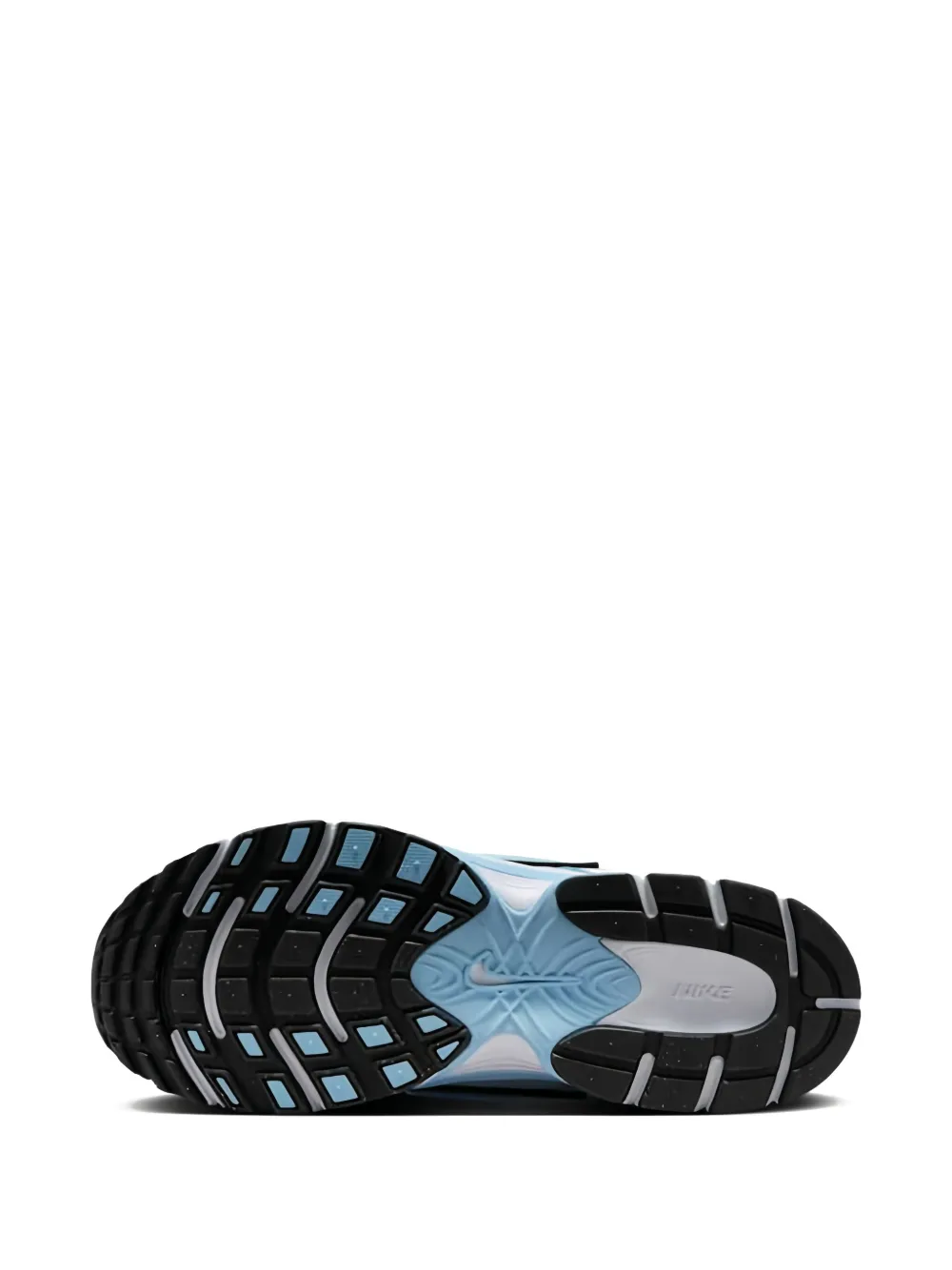 Nike mesh panel trainers Blauw
